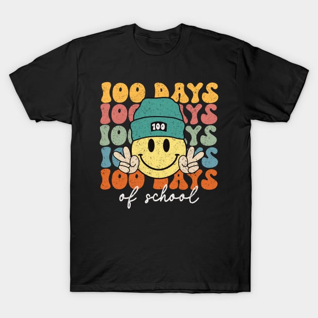 100 Days Of School T-Shirt by LimeGreen